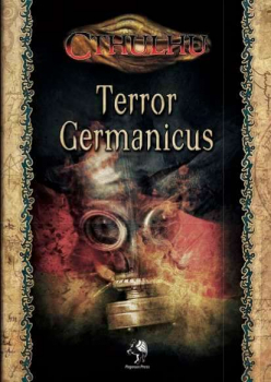 Cover des Cthulhu Abenteuerbandes Terror Germanicus von Pegasus Spiele